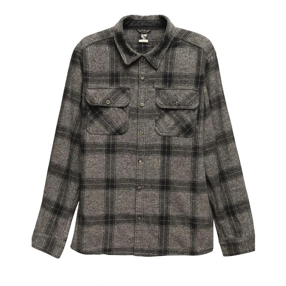 Colorado Clothing XXL Gray Black Plaid Heavy Flannel Shirt Jacket Soft Warm Outd